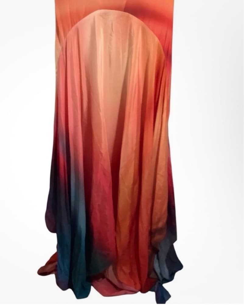 Zac Posen - Vibrant Ombre Maxi Dress - Image 4