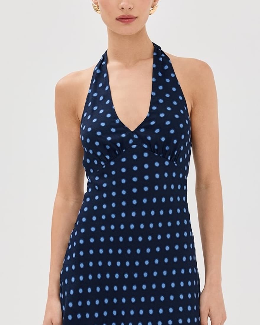 Reformation Polka Dot Dress - Image 2