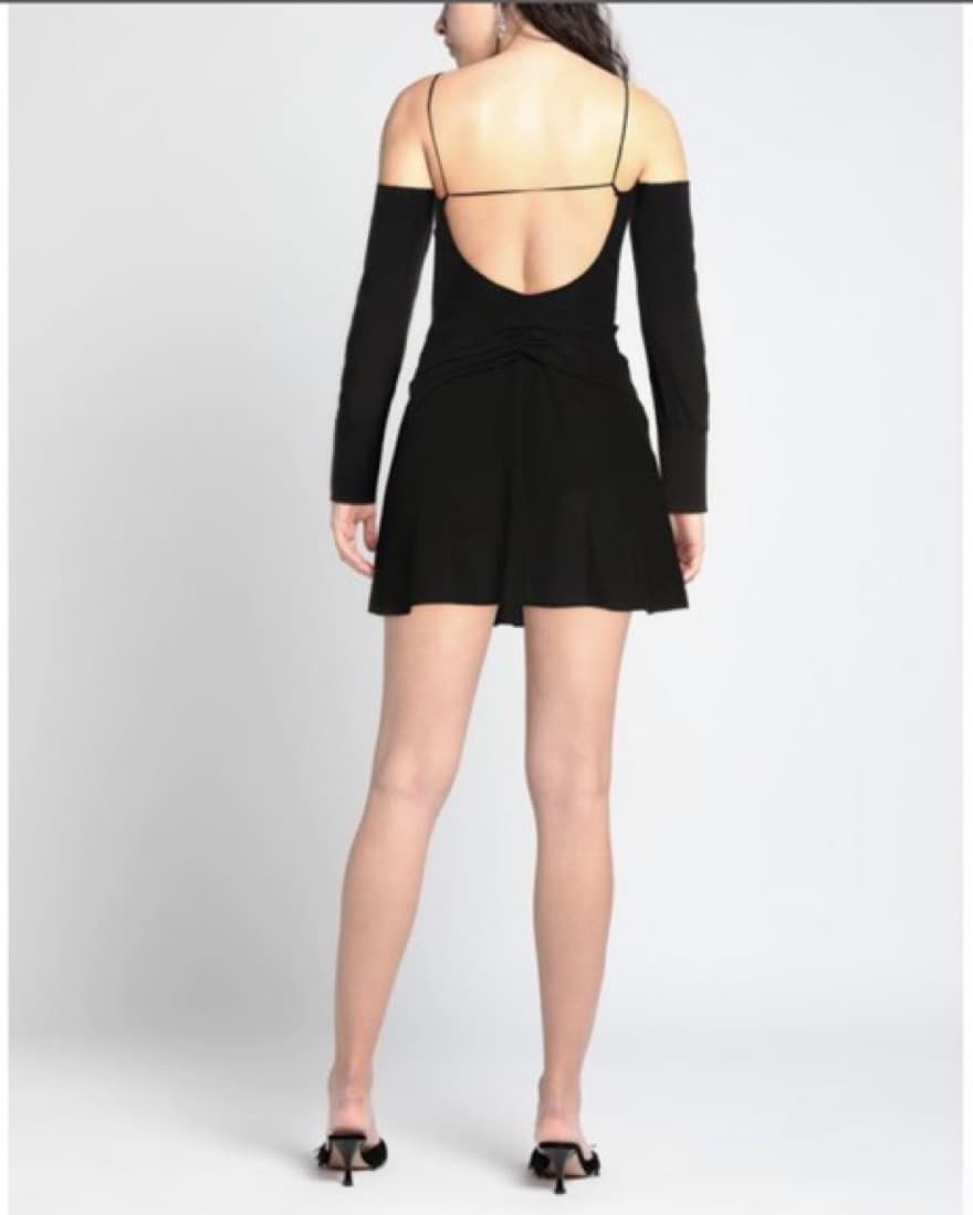 N21 Black Mini Dress - Image 2