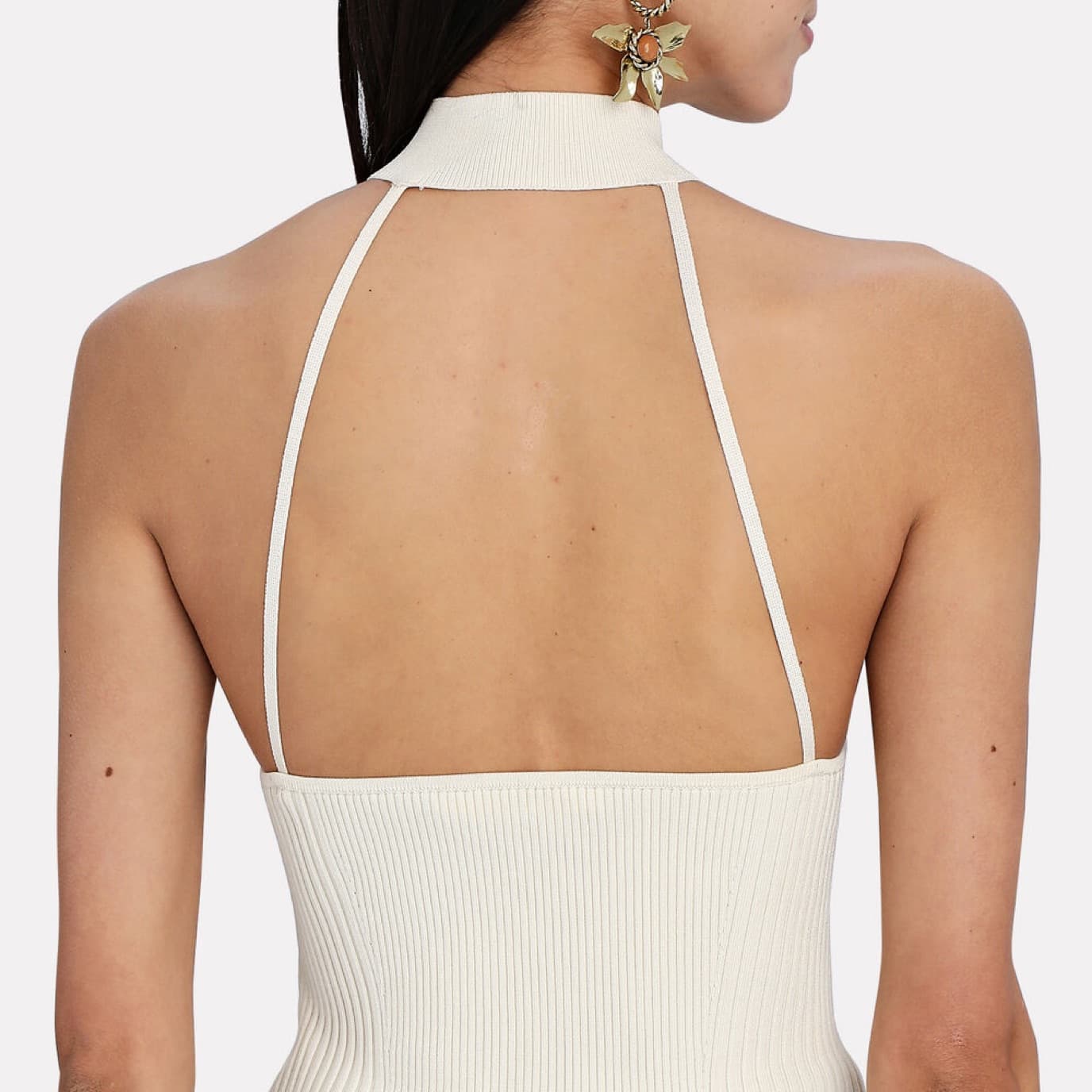 Jonathan Simkhai Rubie Top in Ivory - Image 3