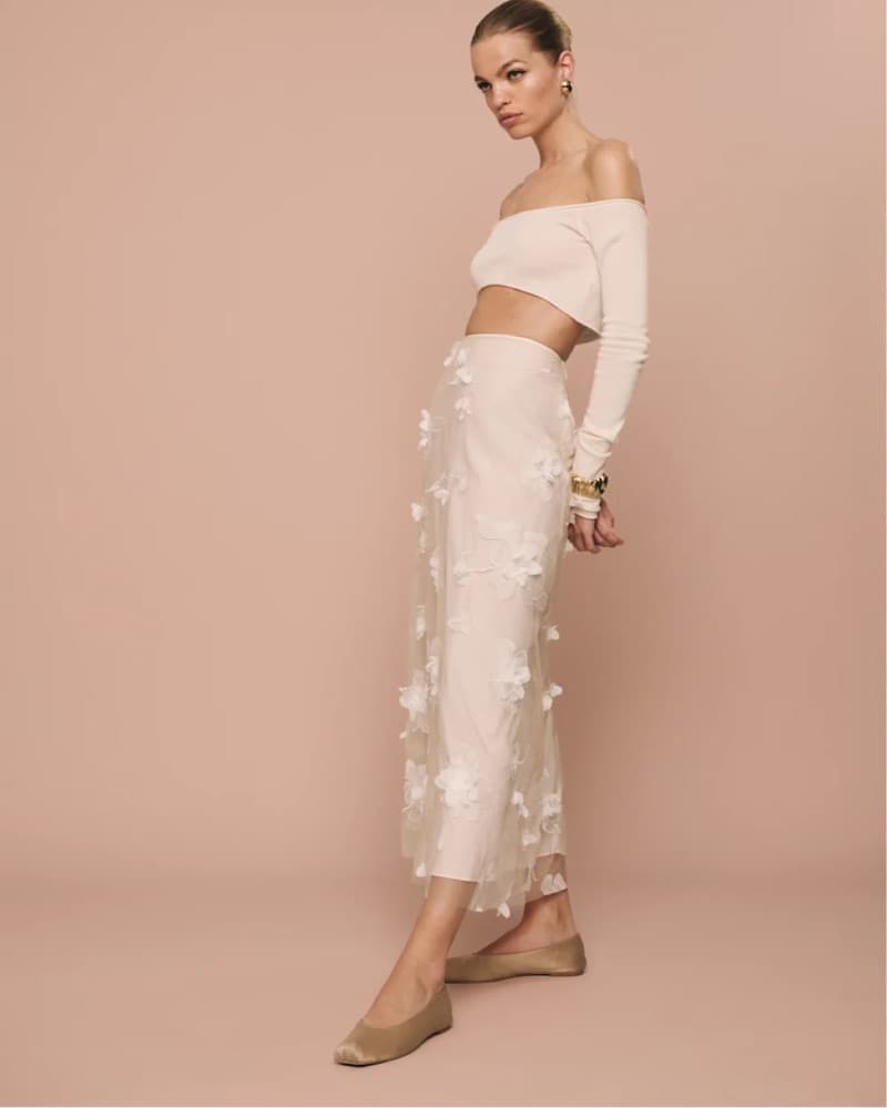Reformation Gabriella Skirt - Image 1