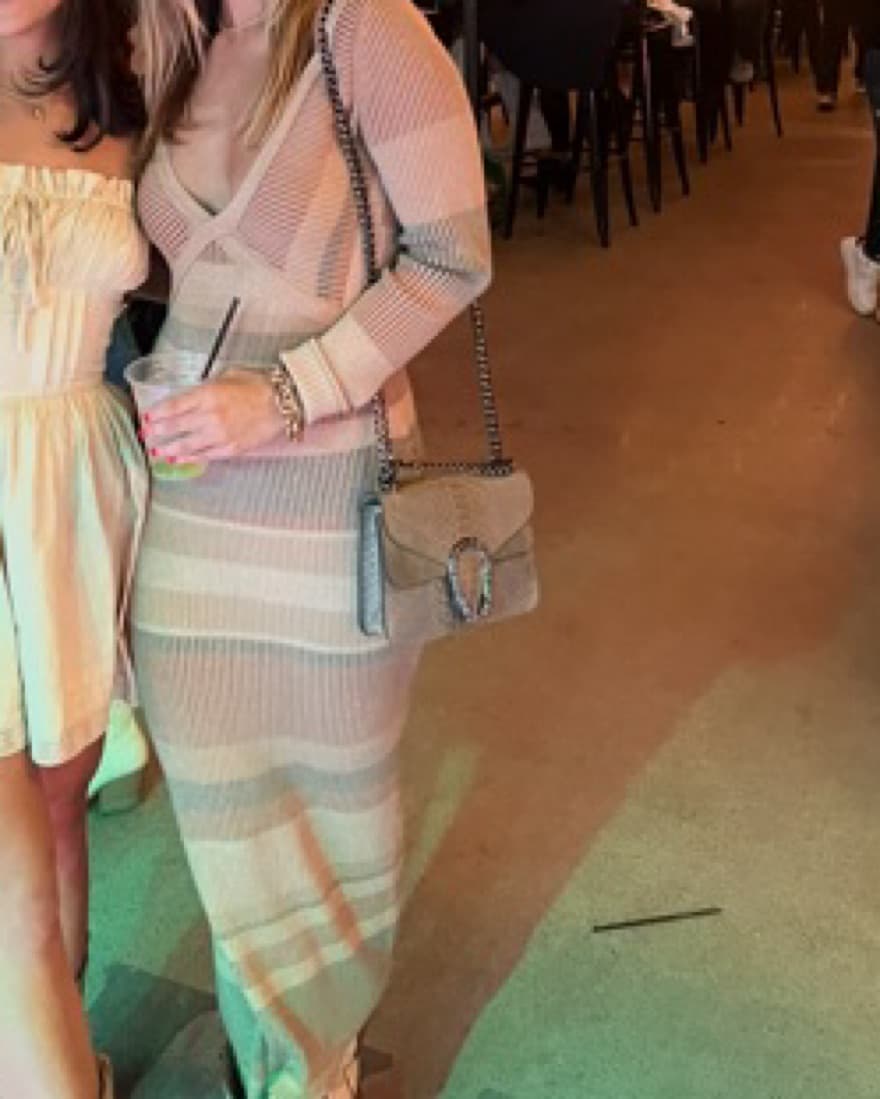 Intermix Ribbed Sweater Dress - Image 3