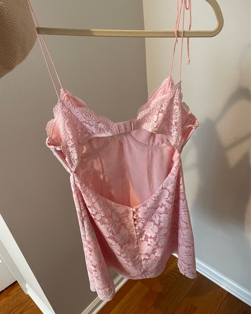 For Love & Lemons Pink Mini Dress - Image 2
