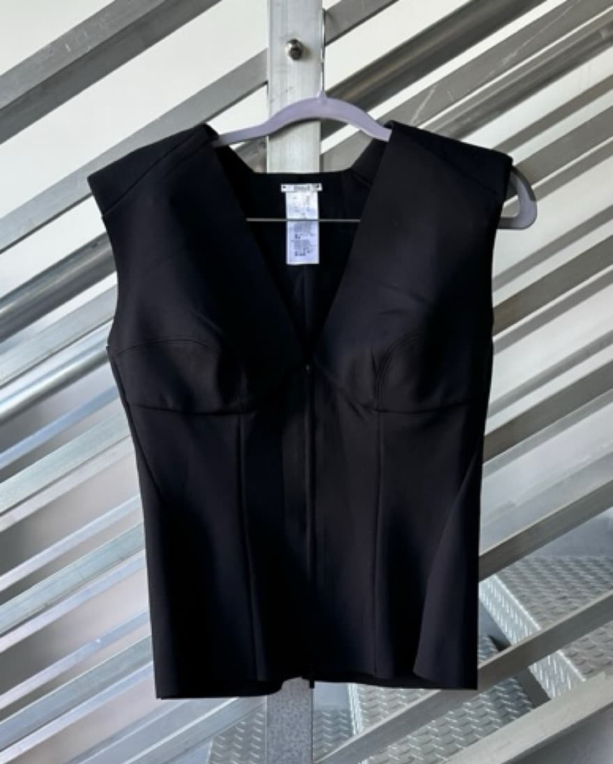 Bustier Zip Up Top - Image 1