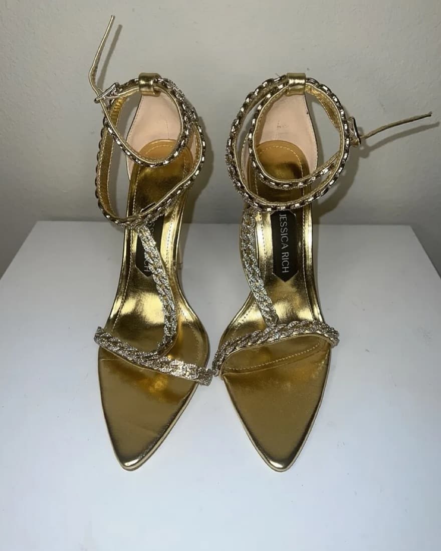 Gold High Heels - Image 5