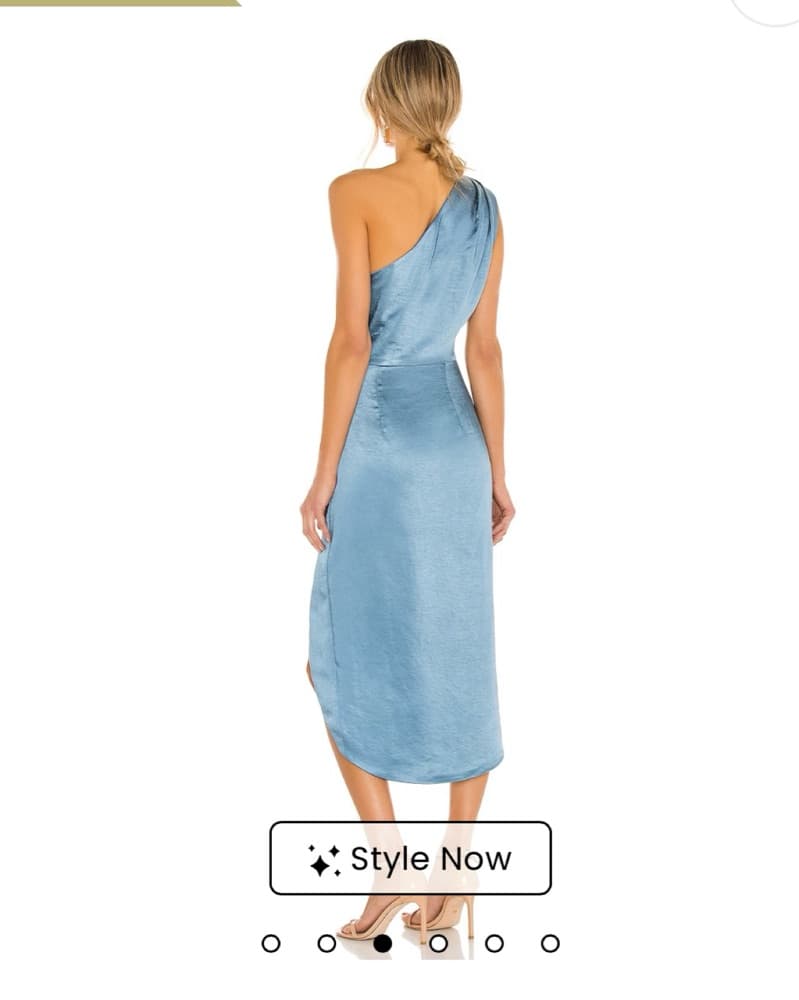 Cassini Dress in Blue - Image 2