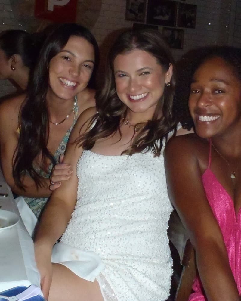 Sparkly White Sequin Mini Dress - Image 3