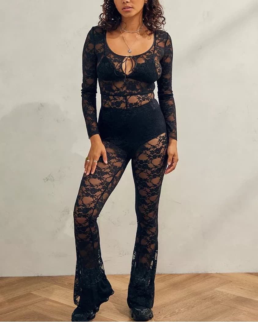 Lace Catsuit  - Image 2