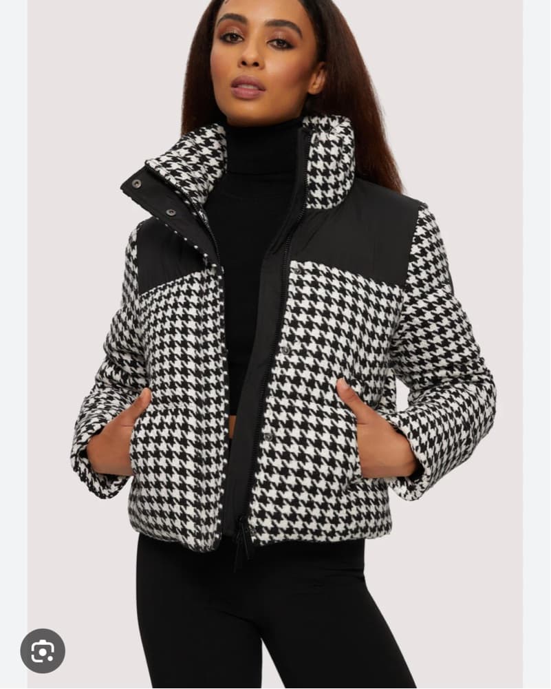 Noize Ski Jacket Houndstooth - Image 1