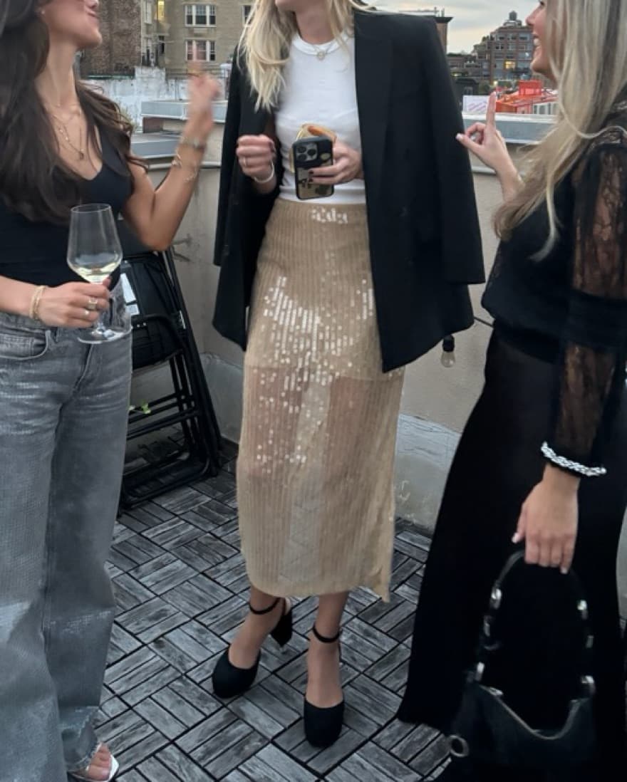 J. Crew Sparkle Skirt - Image 2