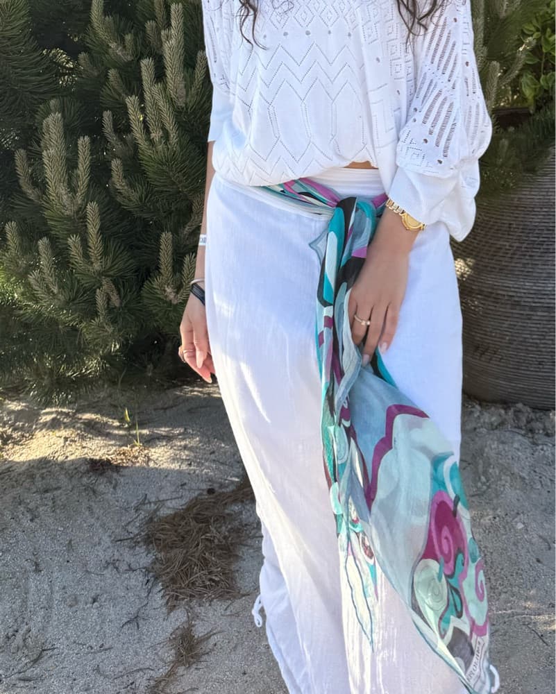 Emilio Pucci Scarf / Top / Coverup - Image 2