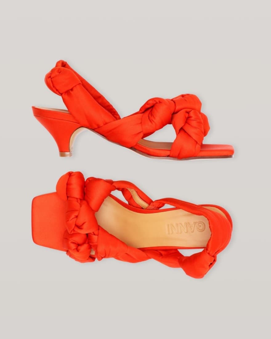 Ganni - Satin Heel - Image 2