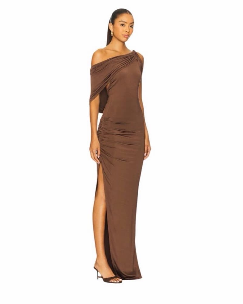 Lovers and Friends brown formal dress - Image 3