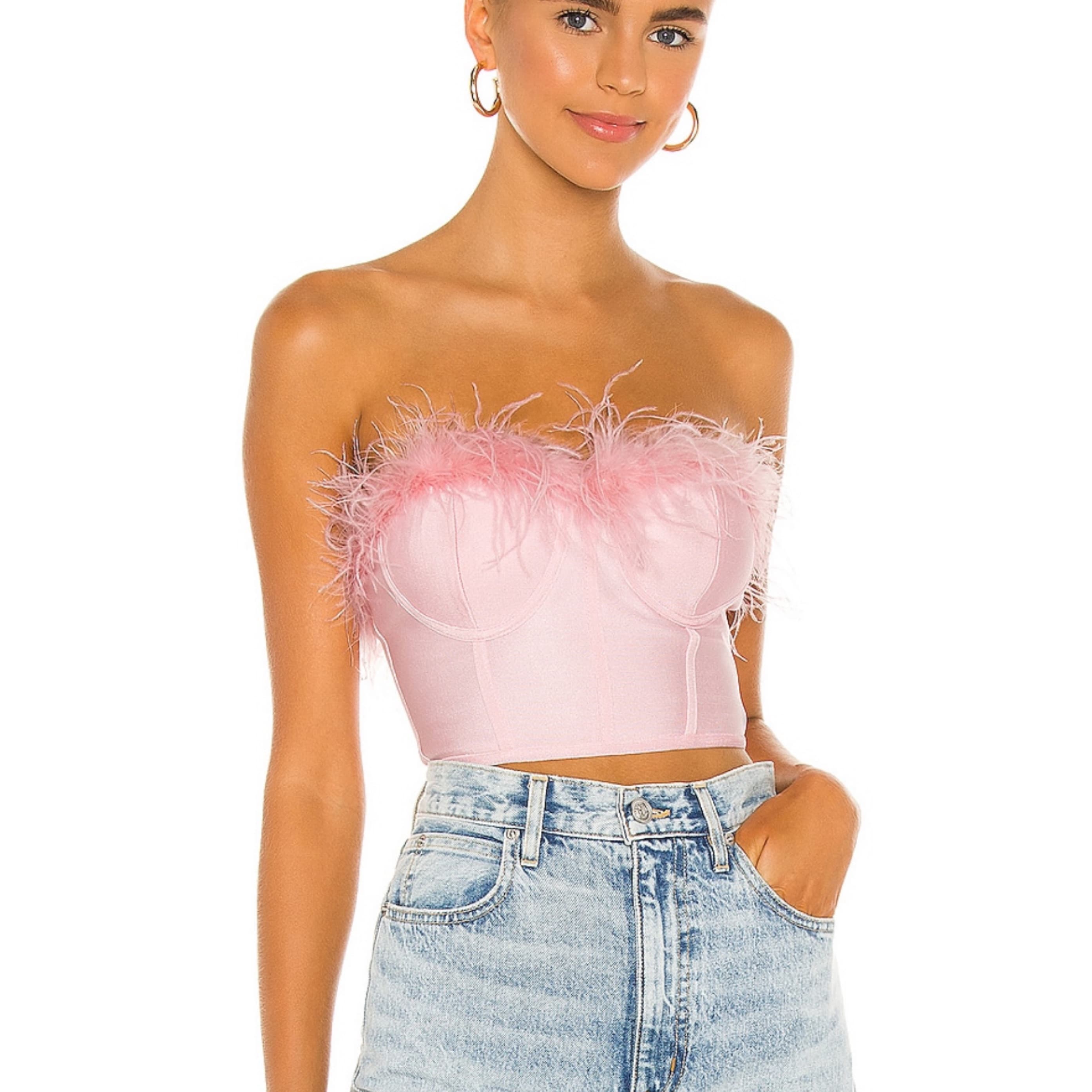 Feather Bustier Top - Image 1