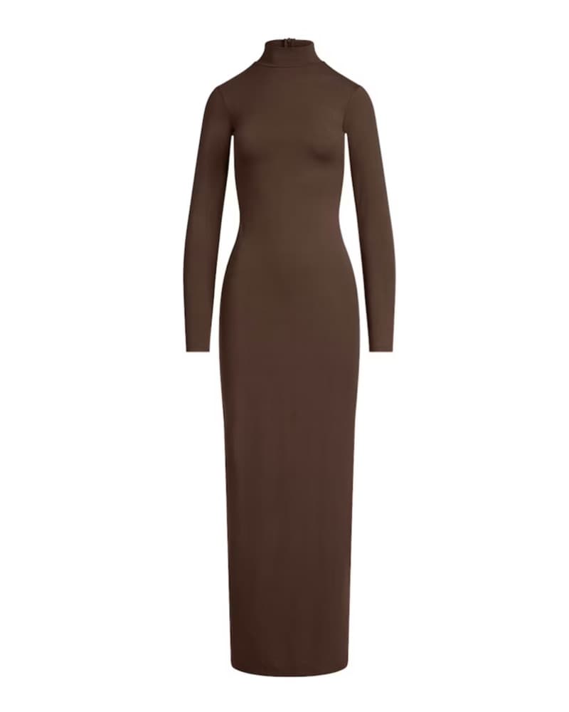Espresso brown Skims long sleeve dress  - Image 5