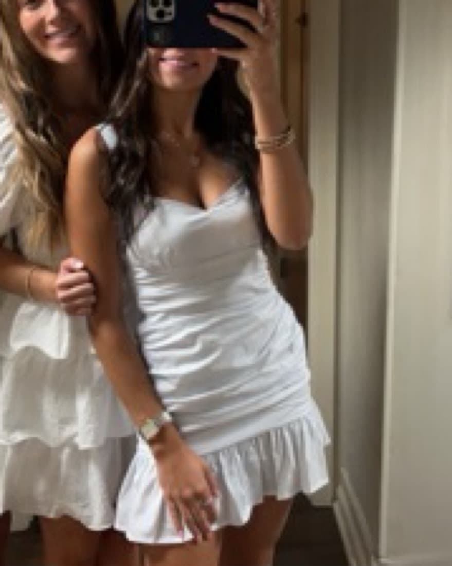 White Revolve Dress - Image 3