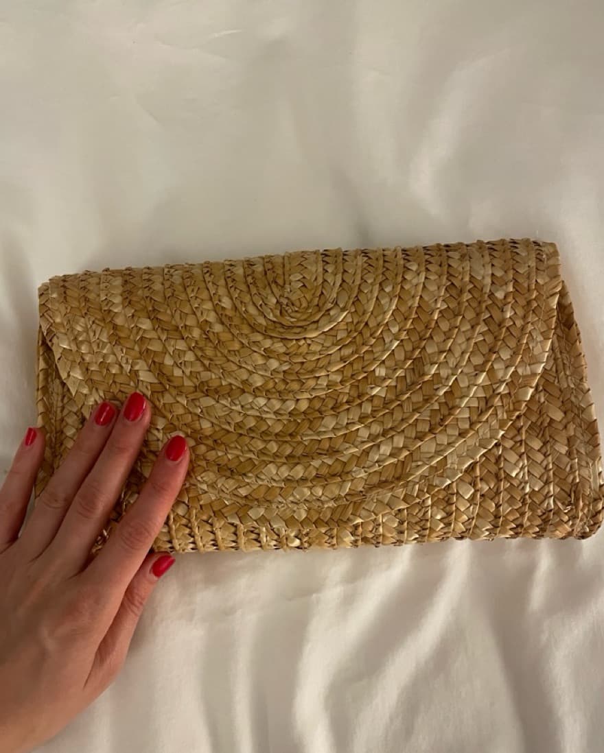 Summer Woven Clutch - Image 1