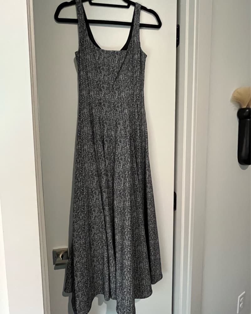 Black And White Staud Wells Dress - Image 1