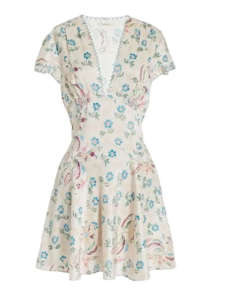 Doen Silk Mini Dress XXS - Image 4