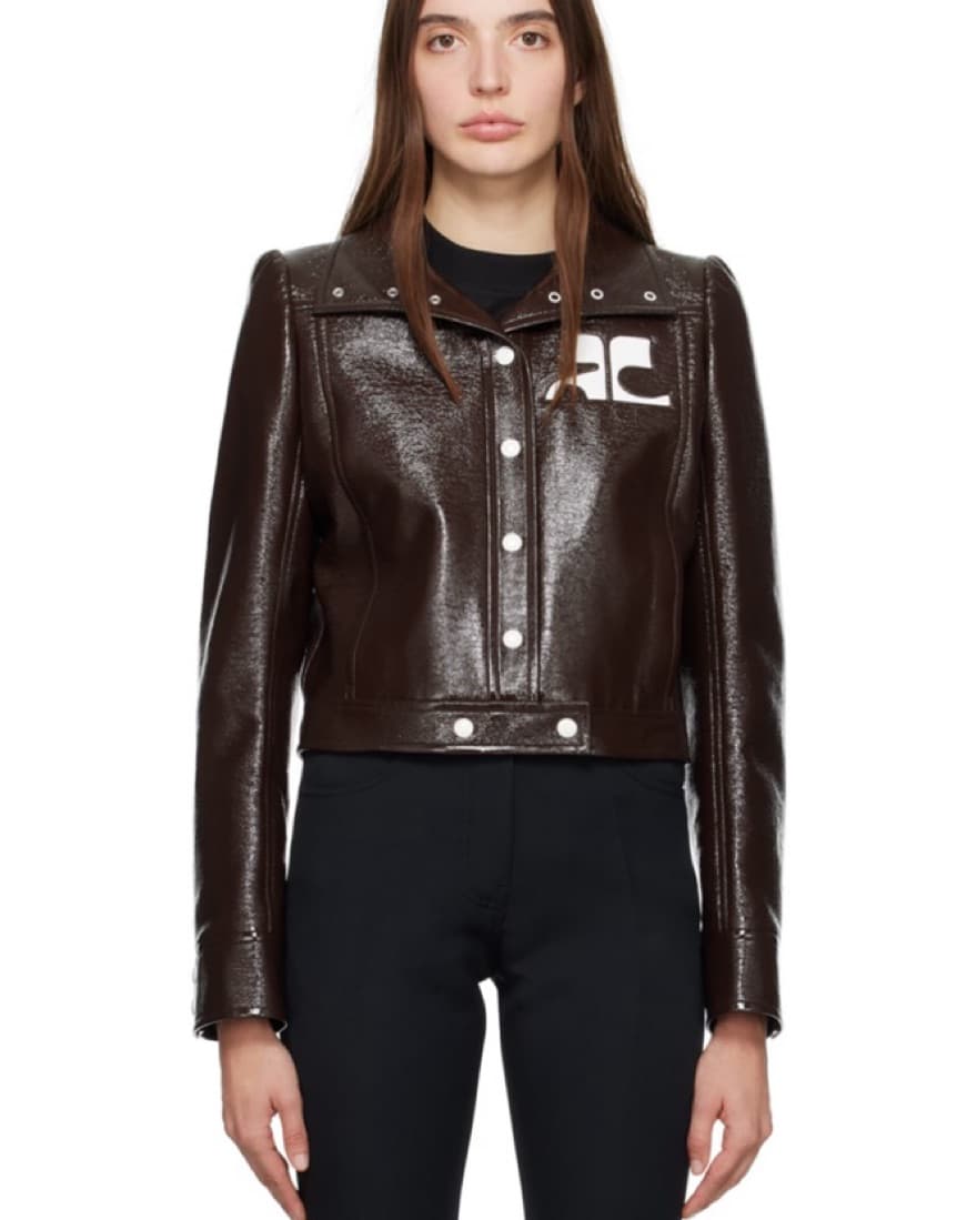 Courrèges Brown Reedition Jacket - Image 3