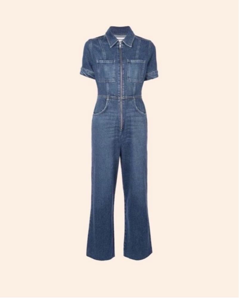Denim Jumpsuit - Image 1