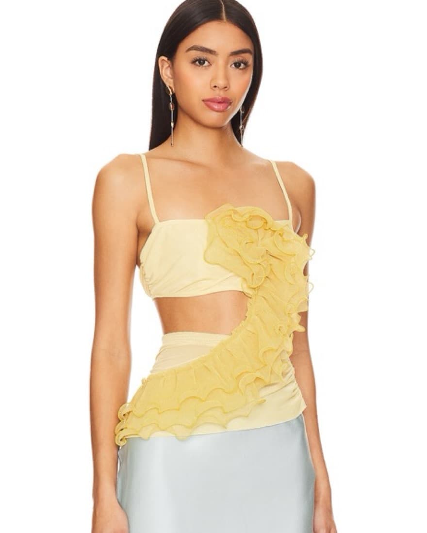Bec + Bridge Spiral Crush Top  - Image 1