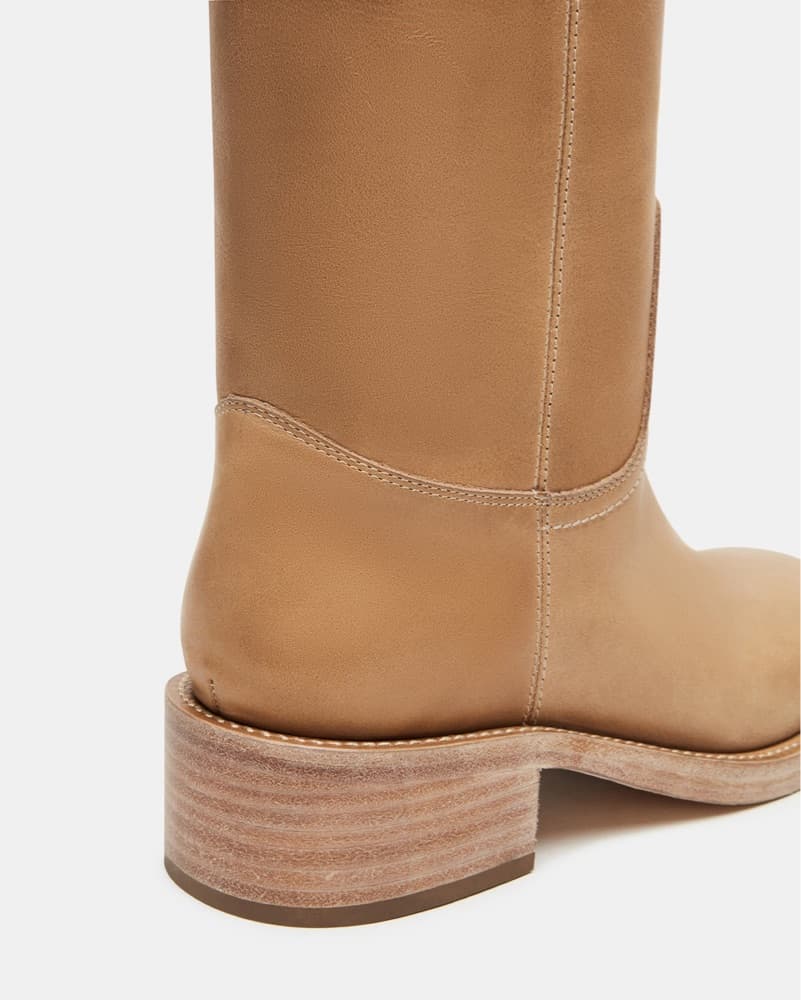 Steve Madden Knee High Tan Boots - Image 4