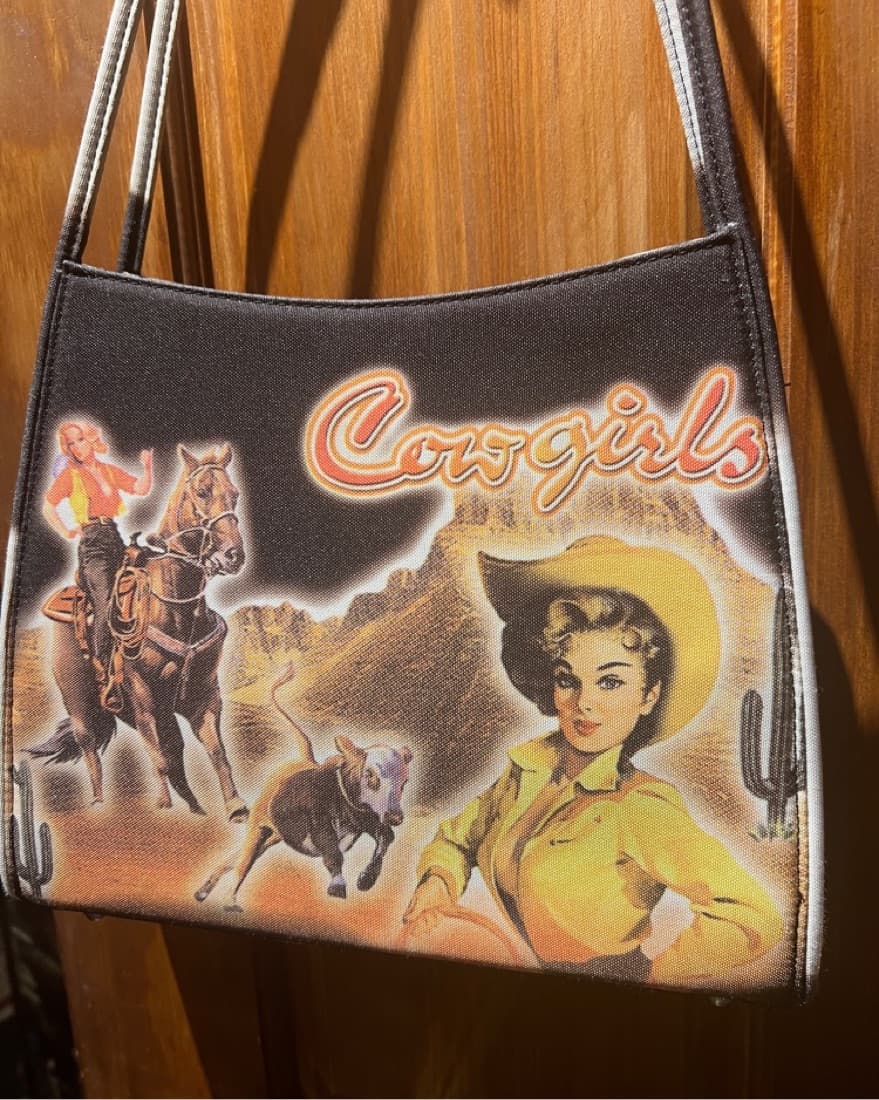 Vintage Cowgirls Shoulder Bag - Image 2