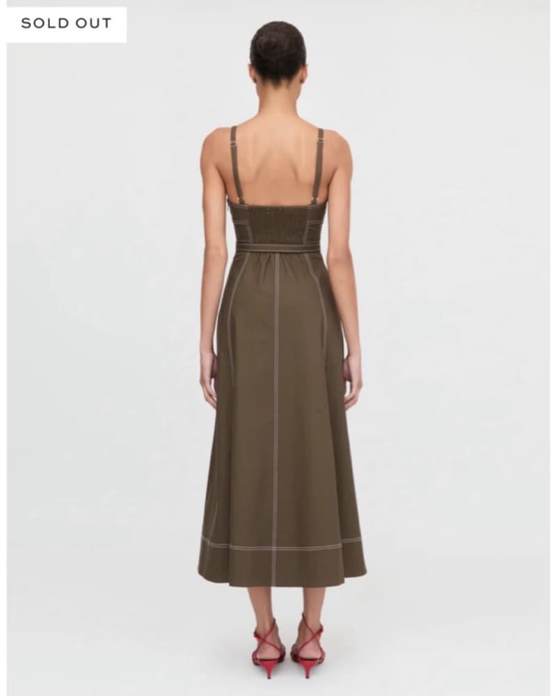 Fiona Belted Midi Dress - Image 4