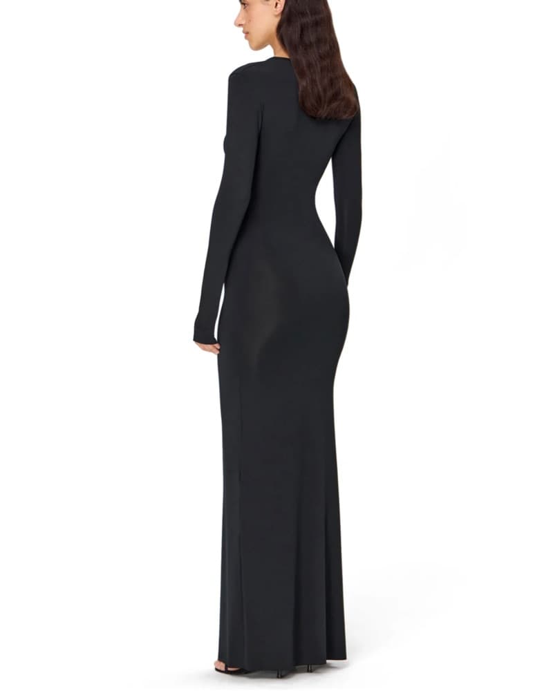 Korobeynikov Lycra Long Sleeve Dress - Image 4