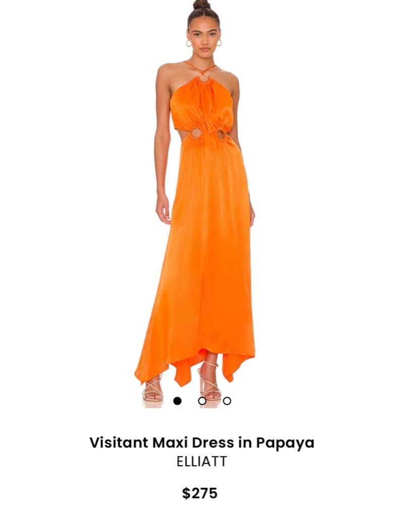 Elliatt Visitant Halter Maxi Dress - Image 1
