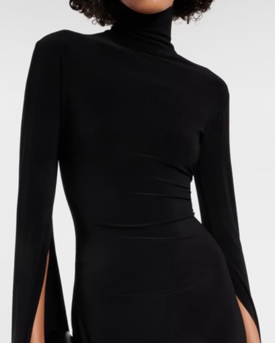 High Neck Mini Dress - Image 4