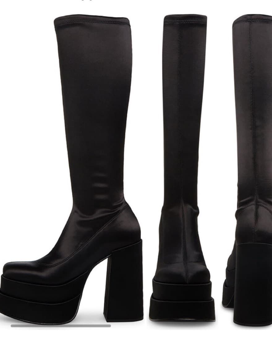 STEVE MADDEN cypress satin Platforms - Image 2