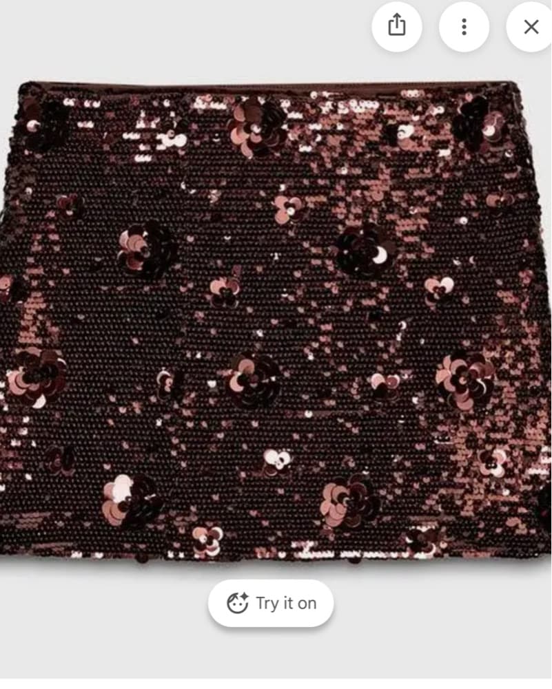 Brown Sequin Set - Image 4