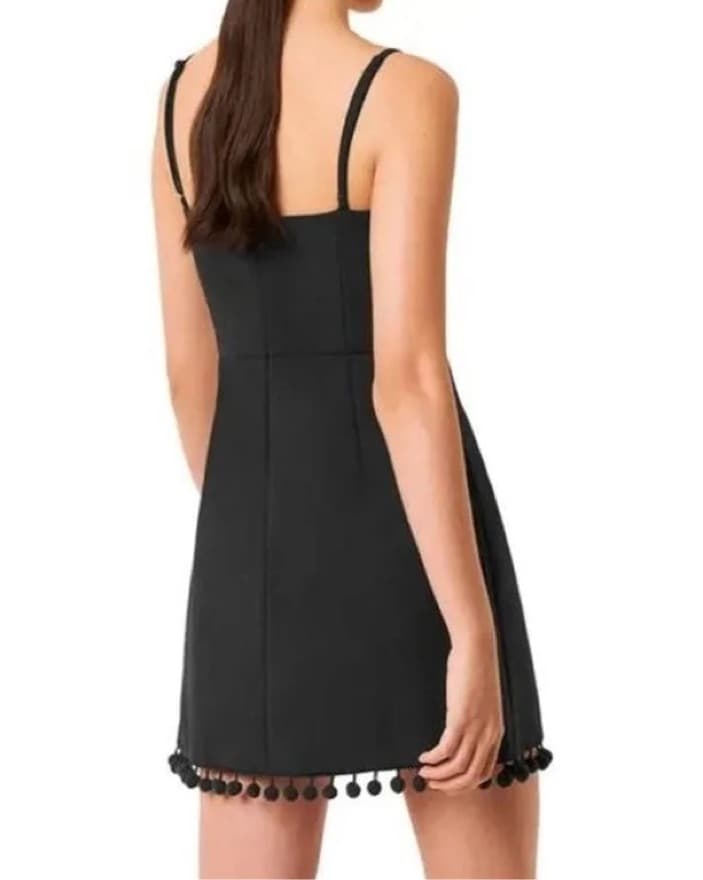 French Connection Black Mini Dress - Image 3