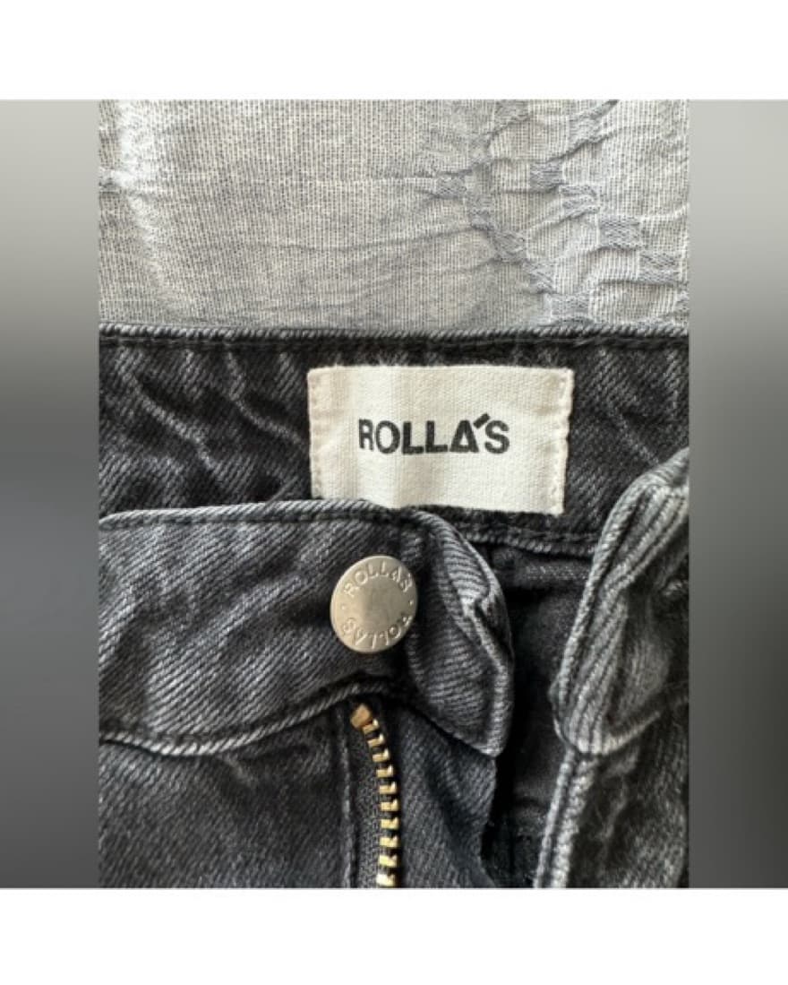 ROLLAS DUSTERS JEAN in BLACK - Image 6