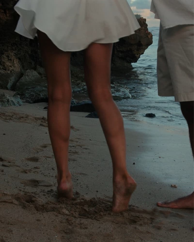 Clarissa Mini Dress in White - Image 6