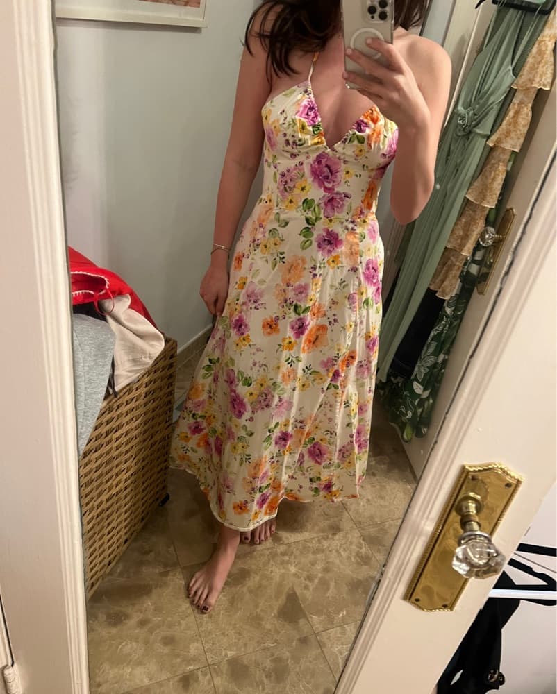 Favorite Daughter Floral Halter Dress  - Image 5