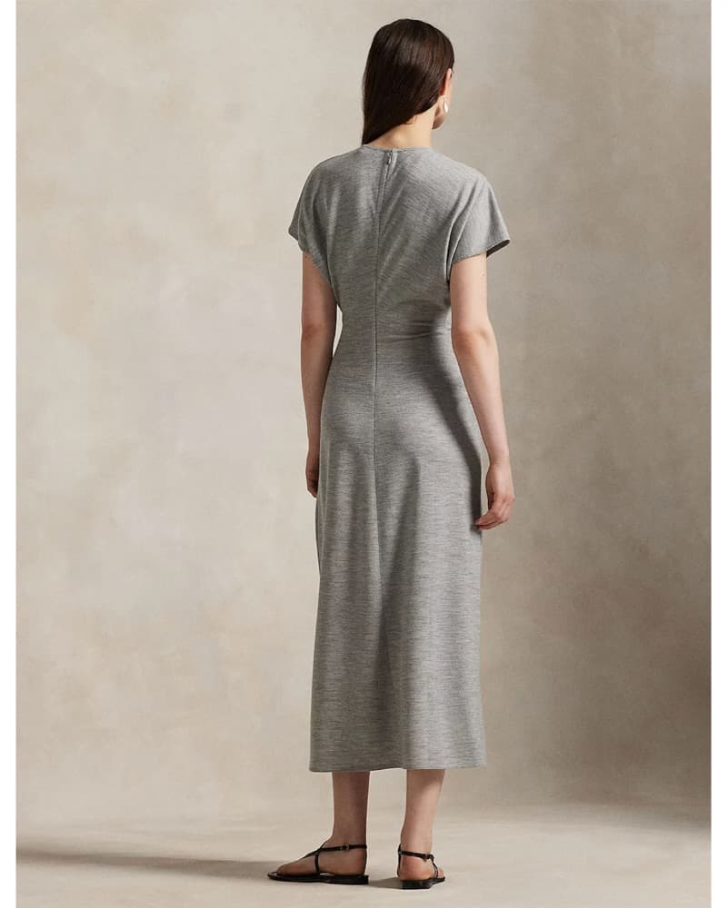 Wool-Blend Dolman Dress - Image 4