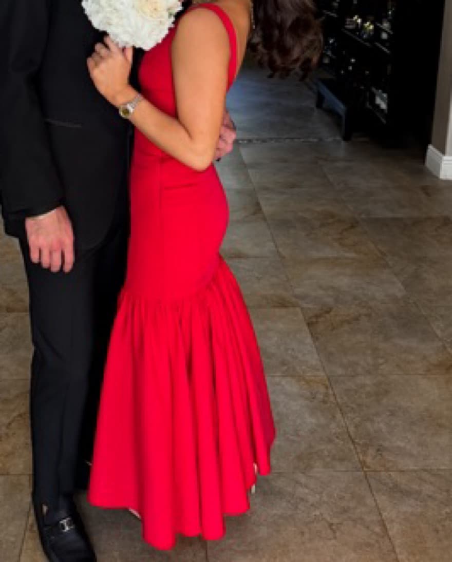 Red HOUSE OF CB maxi dress  - Image 1