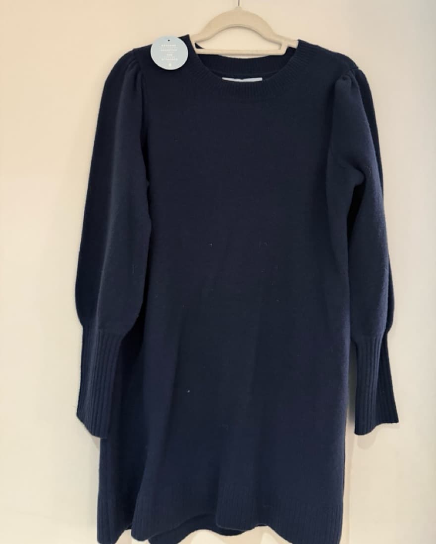 Navy Hill House Sweater Dress  - Image 2