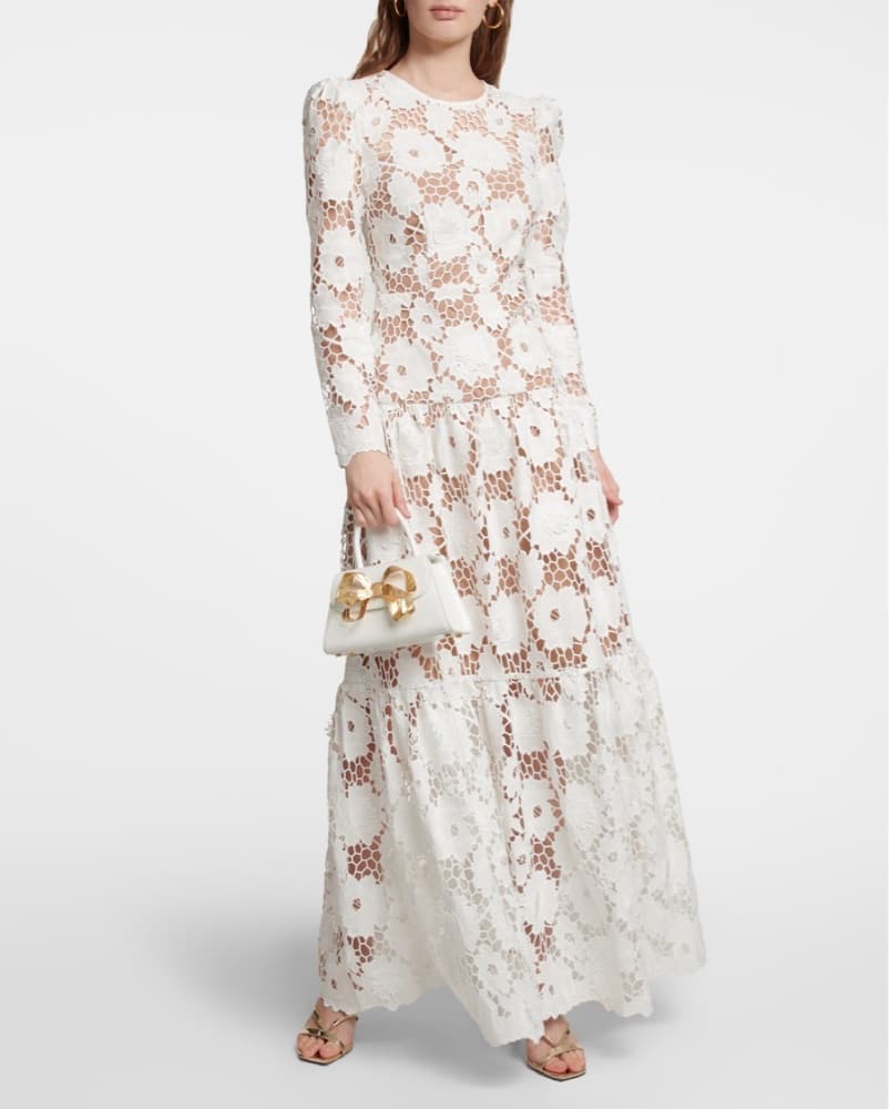 Self-Portrait White Maxi dress  - Image 1