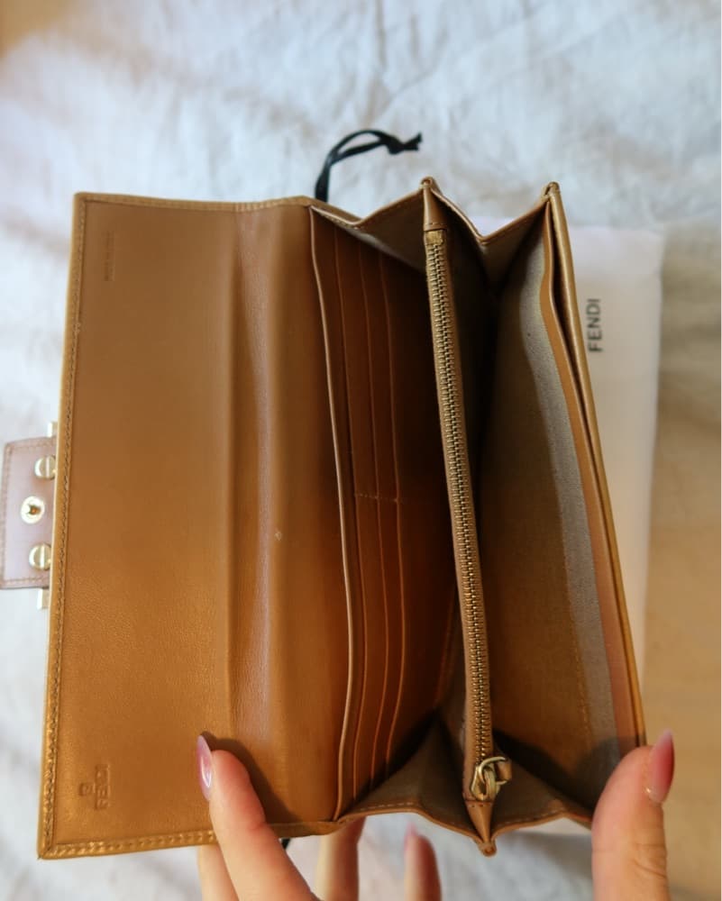 Pastel Woven Fendi Wallet - Image 2