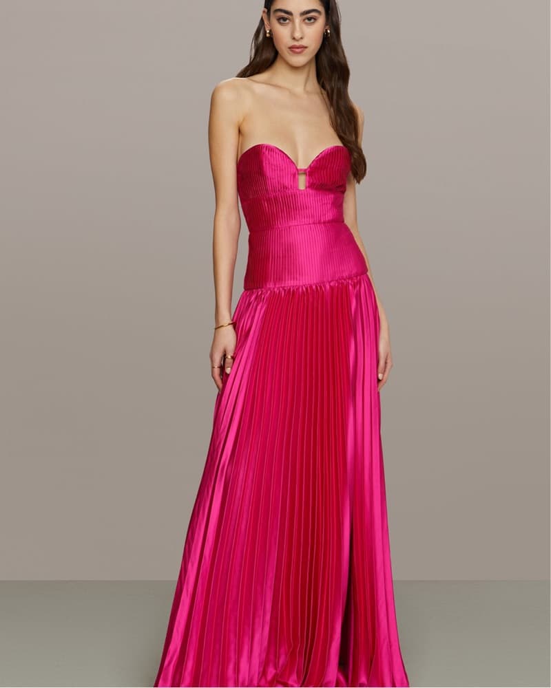 AMUR Ludlow Strapless Gown - Image 1
