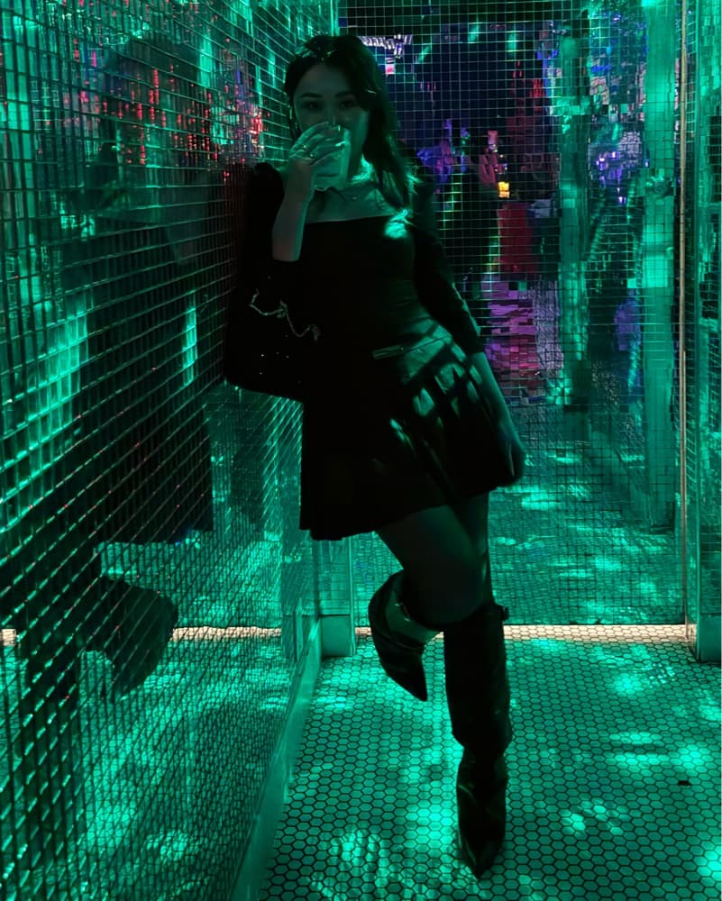 Reformation Chic Black Dress - Image 3