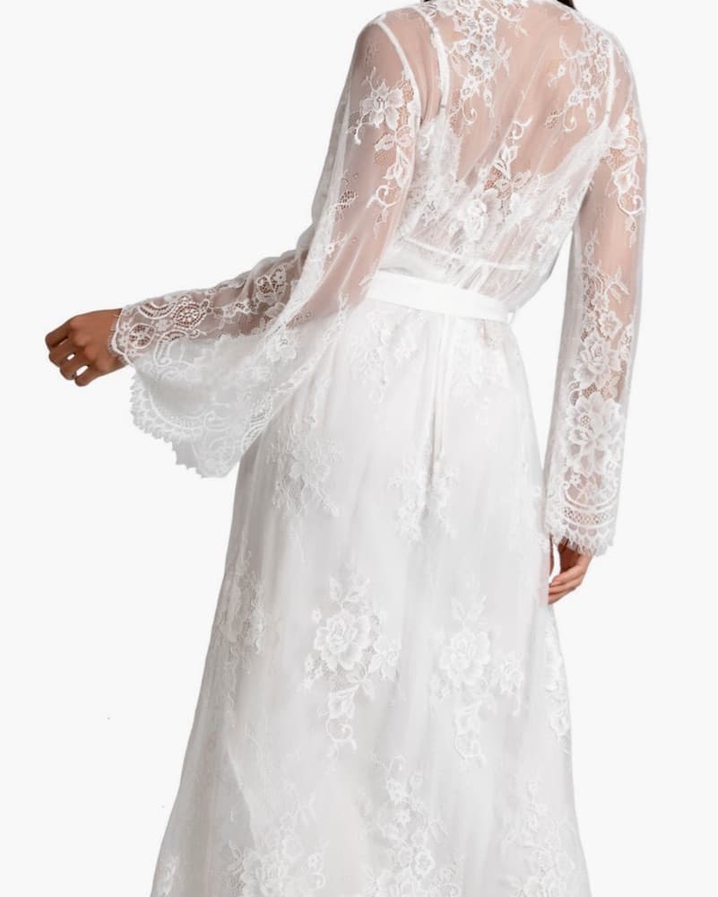Lace Robe from In Bloom by Jonquil - Image 4
