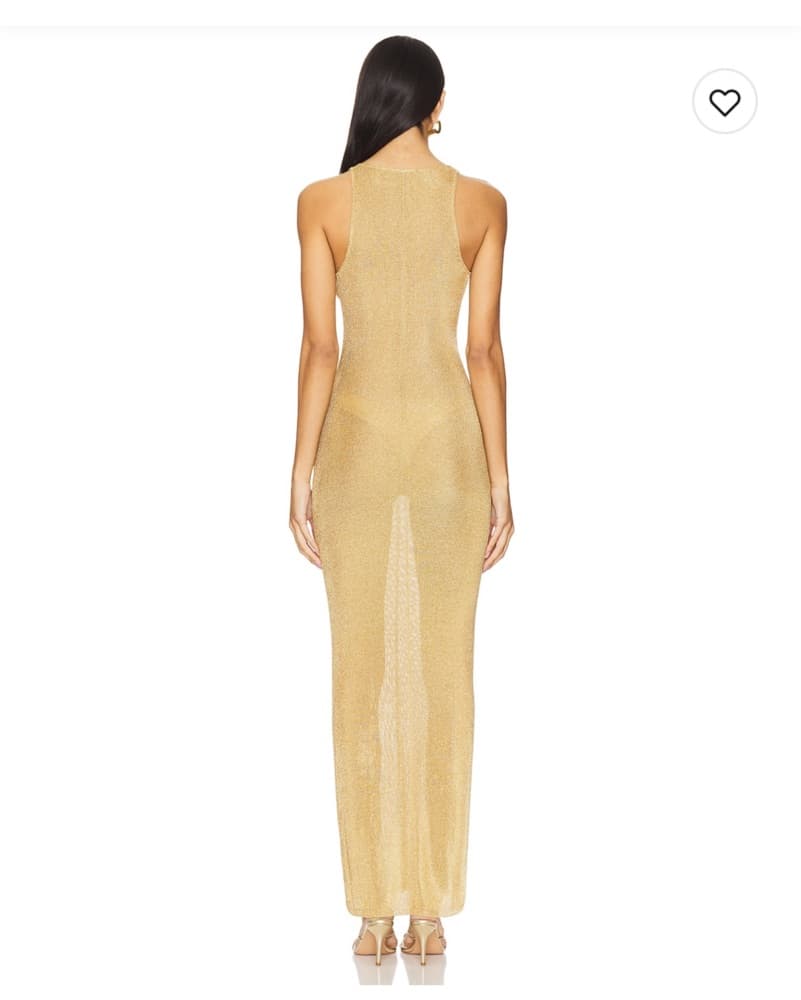 Guizio Gold Dress  - Image 3