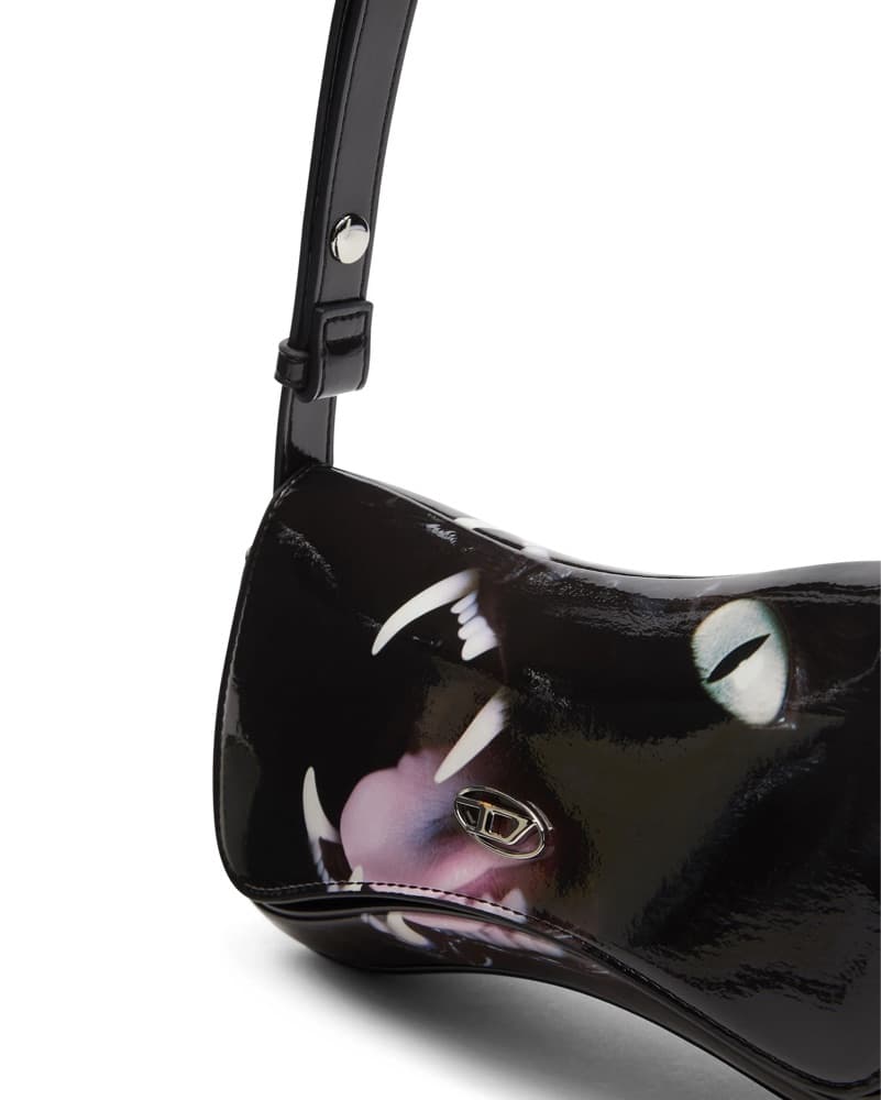 Diesel Play Clutch With Black Cat Print - Image 5
