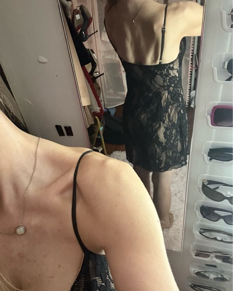 black lace Superdown dress - Image 3