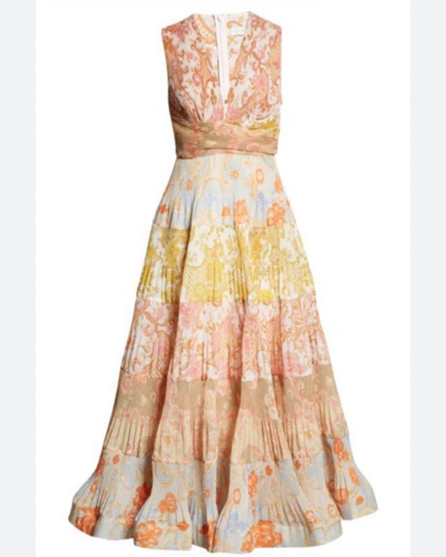 Zimmermann Postcard Tiered Dress - Image 1